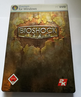 Bioshock Limited Edition Steelbook Box PC Deutsch Relief Metallhülle 2K 2007