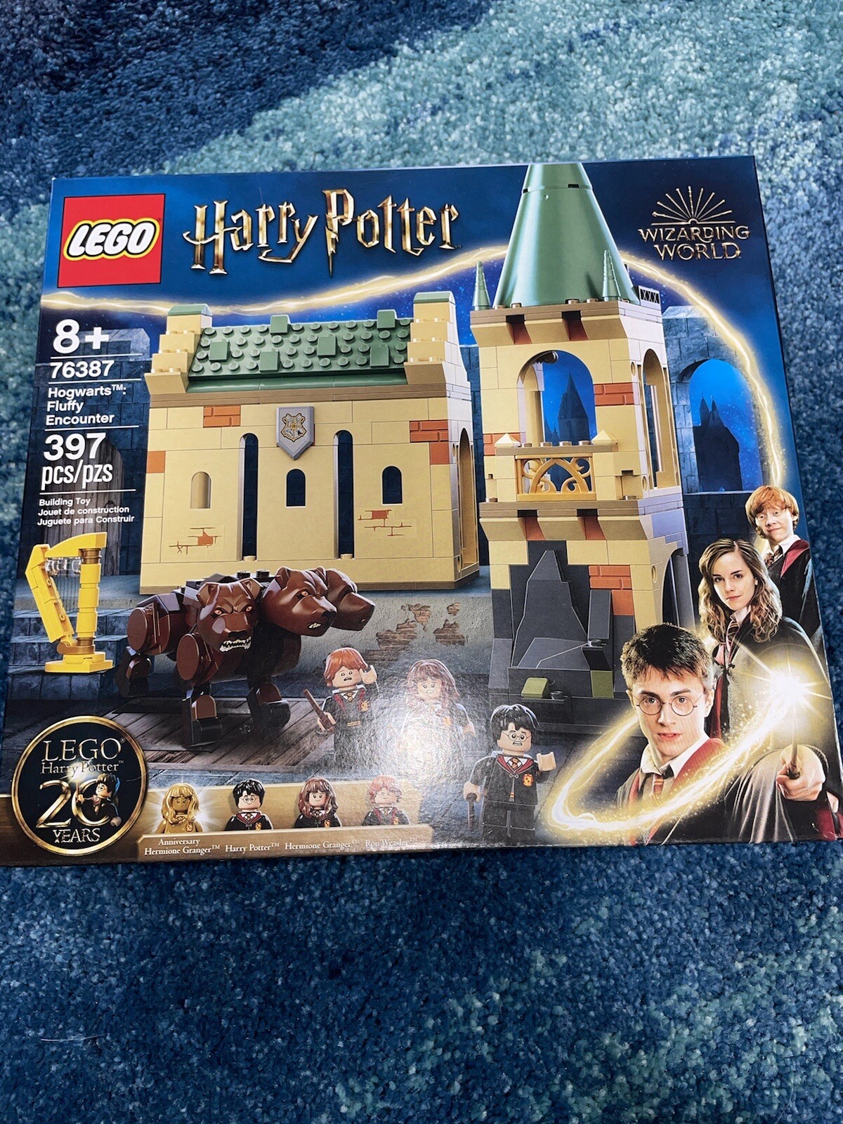 LEGO Harry Potter Hogwarts: Fluffy Encounter 76387 Building Kit (397 Pieces)