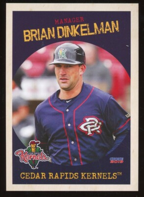 2019 Choice Cedar Rapids Kernels BRIAN DINKELMAN RC TWINS CENTRALIA IL