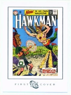 HAWKMAN "FIRST COVER CARD #FC8" DC LEGACY!!! - Picture 1 of 1