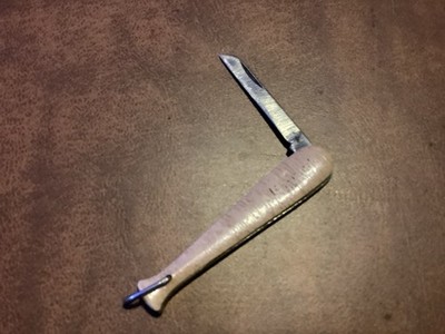 Colonial Vintage Baseball Bat Pocket Knife