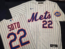 JUAN SOTO New York Mets 2025/26 Season MLB Herren Baseball Trikot