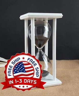 Temporizador De Reloj De Arena Grande De 60 Minutos, Reloj De Arena Decorative.