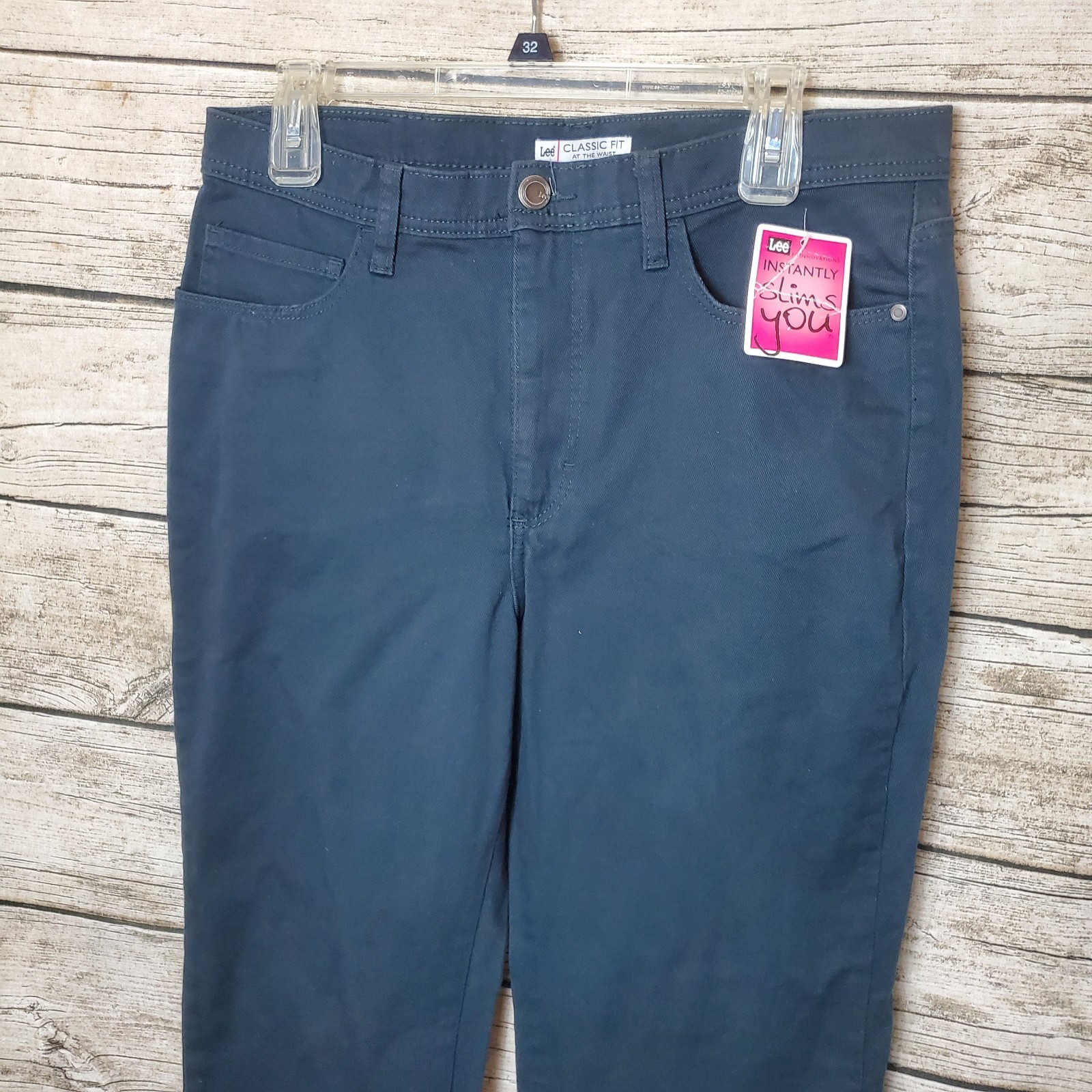 Lee Classic Fit At The Waist Pants Size 14 Medium image 2