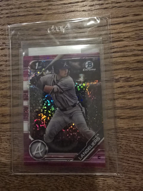 2019 Bowman Chrome 1st Shea Langeliers Rookie 1/1