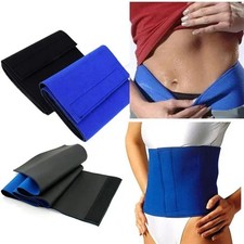 Waist Trimmer Belt Sweat Band Wrap Ab Stomach Weight Loss Fat Burner Slimming