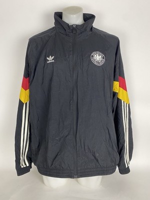 Adidas Originals DFB Germany Black Woven Track Top Jacket Men's