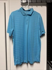 Nike TW Tiger Woods BV0350-486 Medium Used Shirt Polo