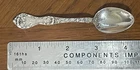 Reed & Barton 1900 Les Cinq Fleurs Art Nouveau Sterling Silver Demitasse  11 g