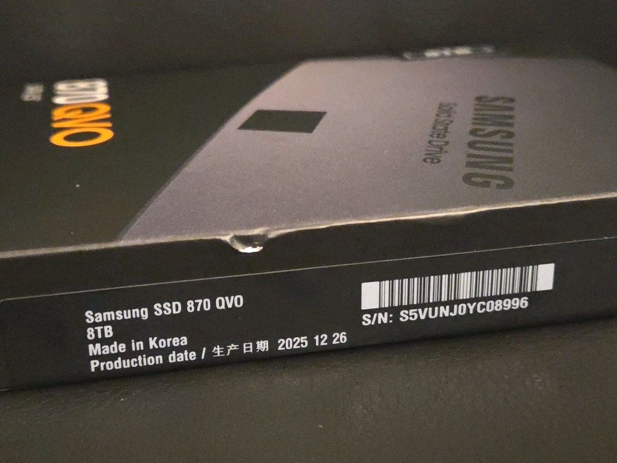 Samsung 870 QVO 8TB 2.5