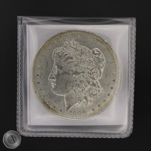 1889 Morgan Silver Dollar $1 XF Uncleaned -E394