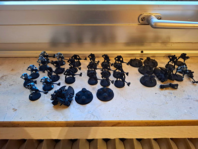 Warhammer 40k Necrons Konvolut: Krieger, Destruktoren, Skarabäen