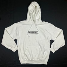 BLACKPINK Born Pink Tour White Hoodie Kpop Concert Merch Size M