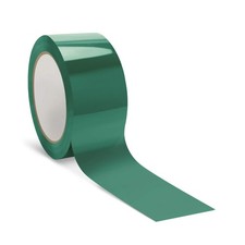 Green Carton Sealing Tape Acrylic Adhesive 2 Mil Thick 36 Rolls 2 in x 55 yd
