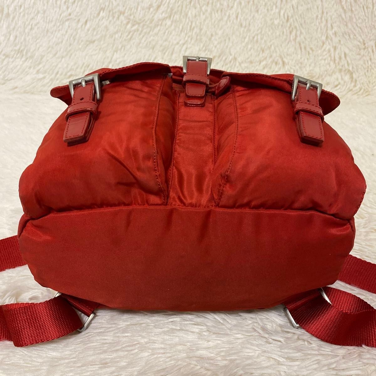 PRADA nylon backpack triangular logo Tessuto Vela… - image 9