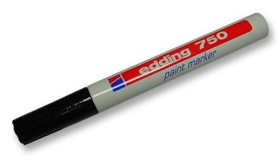 EDDING - Medium Bullet Tip Paint Marker - Black