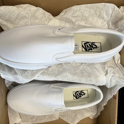 Vans Classic Slip-On Stackform, Men s, US Size 8, White, New In Box, VN0A7Q5RW00