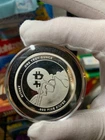 Bitcoin 1 oz .999 silver commemorative Limited BITPAY evolution of money BTC