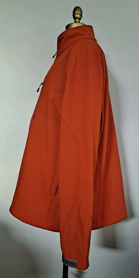 KIRKLAND SIGNATURE MENS SZ XXL FULL ZIP FLEECE LINED WATER RESISTANT ZIP POCKETS - Image 4 of 4