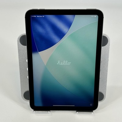 Apple iPad Mini 6 Grey 256GB Unlocked - Excellent w/ Unable to Activate Issue
