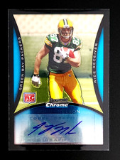 JORDY NELSON Rookie Auto 2008 Bowman Chrome RC Packers Legend