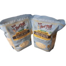 Bob's Red Mill Organic Old Fashioned Rolled Oats 32 oz Each 2- Pack EXP: 1/2027