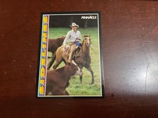 1992 Pinnacle Score - Nolan Ryan #294 Hall Of Famer Sidelines On A Horse