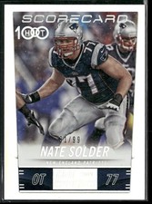 2014 Panini Hot Rookies #302 Nate Solder Scorecard #/99