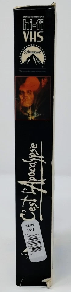 C'est l'Apocalypse VHS (1979) - NTSC - French - Good (Tested) - Image 3 of 4
