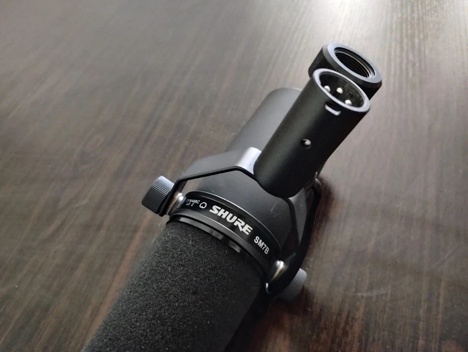 Shure SM7B Dynamic Vocal Microphone Open Box | Streaming Podcast Recording Use - Image 2 of 4