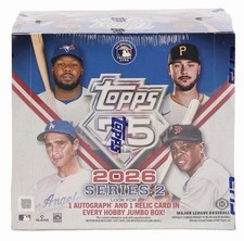 2026 Topps Series 2 Baseball MLB Factory Sealed Jumbo Box #3