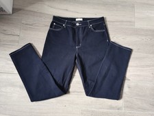 SANDRO - Dark Blue Cotton Straight Jeans - Size 40FR - Excellent Condition