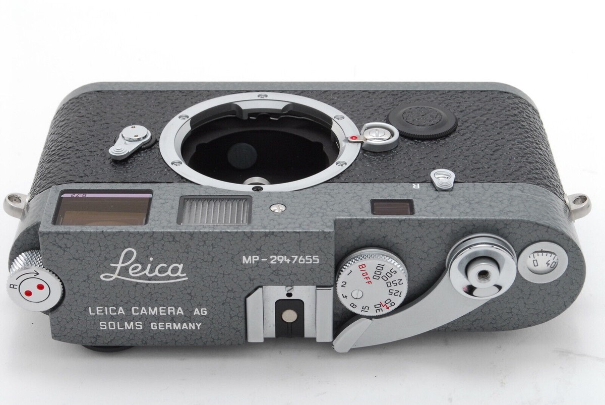フィルムカメラ Leicavit M LHSA gray hummertone finish Leica MP grey hammertone Leicavit M LHSA 1968-2003 Limited Edition