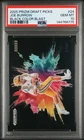 2025 PANINI PRIZM DRAFT PICKS BLACK COLOR BLAST #24 JOE BURROW PSA 10