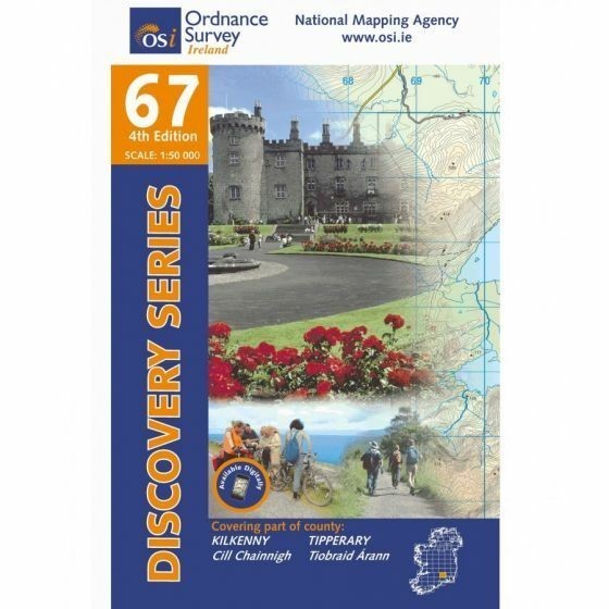 Kilkenny, Tipperary OS Discovery - 67 - map