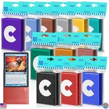 1200ct Matte Card Sleeves, 12 Colors MTG Card Sleeves, TCG Cards Sleeve, Deck