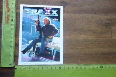 Alte Filmplakatkarte Kino Film Video TRAXX
