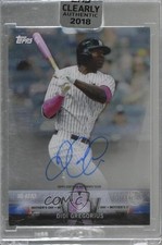 2018 Topps Clearly Authentic Baseball Checklist, Set Info, Boxes, Date