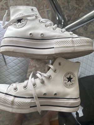 Size 7 Women - Converse Chuck 70 Plus High Egret (pre-owned)