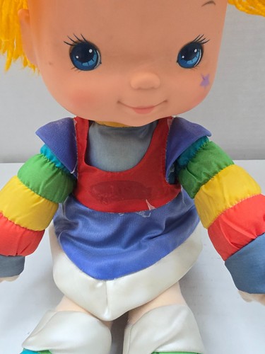 Peluche pupazzo 18" Rainbow Brite originale 1983 vintage Hallmark Mattel luminoso - Foto 2 di 10