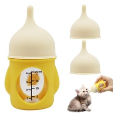 Pet Feeder Bottle Animal Feeding Bottles Kitten Bottles for Nursing Anti-Chok...