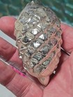 VTG Pink Or Faded RedGlass Pine Cone Ornaments,  Silver,  Pink Snow Capped Grap — photo 10