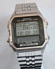 Vintage 🔴 Seiko D409-5010 Sports 100 Dot Matrix Alarm Chrono Japan 1983