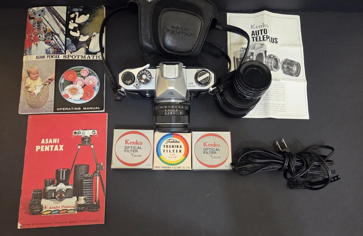 Asahi Pentax Pentax Spotmatic Sp Manual Focus Film Cameras for