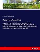 House Of Commons | Report Of A Committee | Taschenbuch | Englisch (2020)