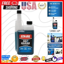 360 Marine Ethanol Treatment & Fuel Stabilizer - Prevents Rust and Corrosion,...