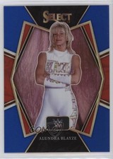2022 Panini Select WWE Premier Level Blue Prizm 143/199 Alundra Blayze #137 00gy