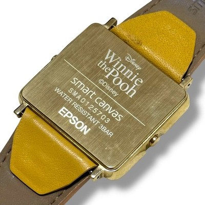 Epson Smart Canvas Watch Winnie the Pooh Disney Japan E Ink