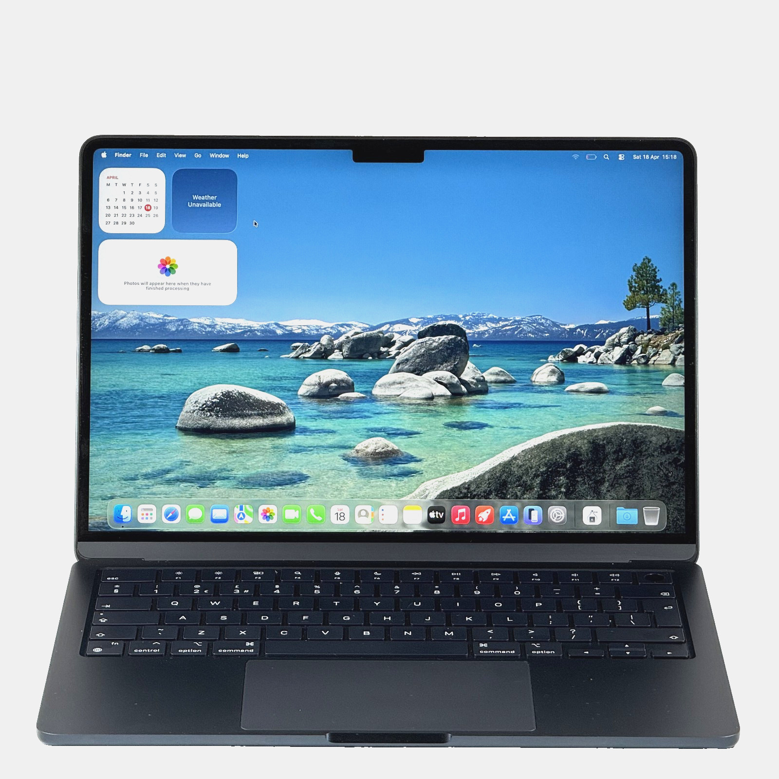 Apple MacBook Air 13-inch M3 2024 8GB RAM 256GB SSD Midnight Blue CYCLE COUNT 11