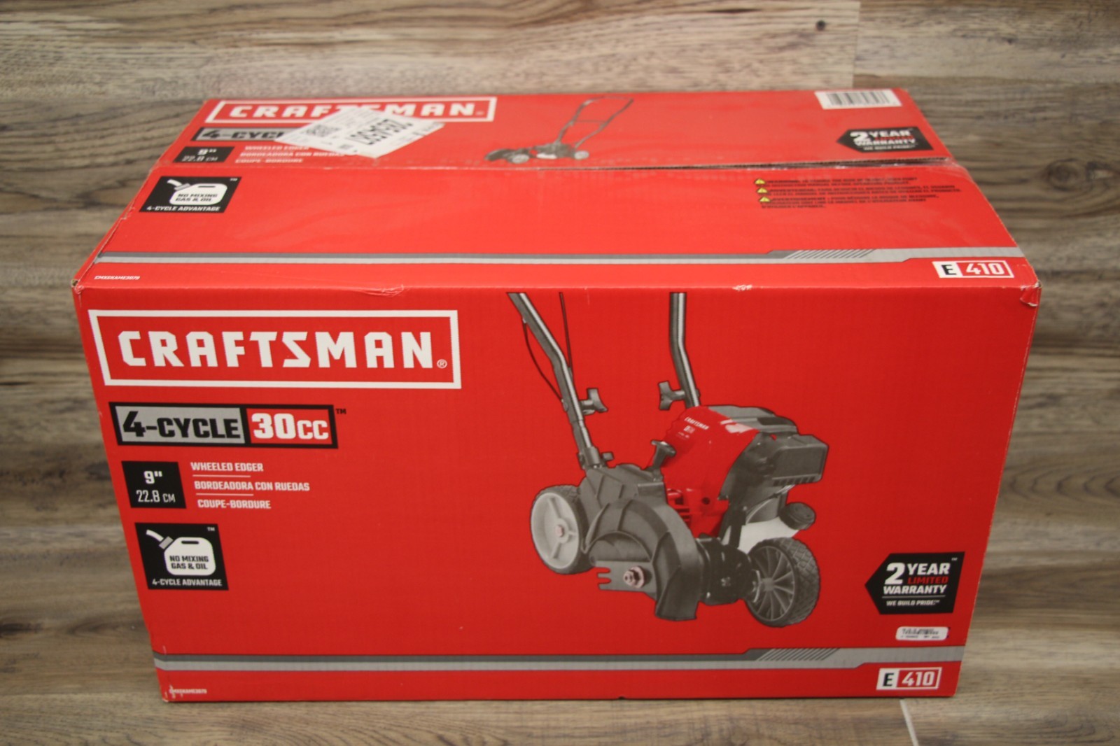 NEW Craftsman E410 30cc 4-Cycle Gas Edger CMXGKAME3079